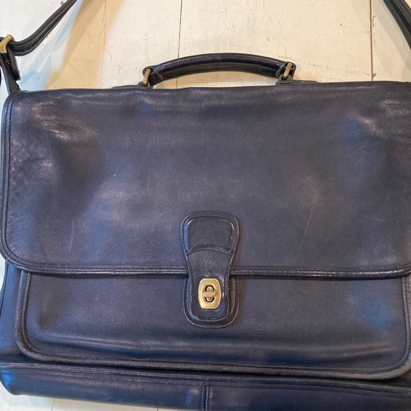 Vintage coach satchel black - Picture 2 of 8